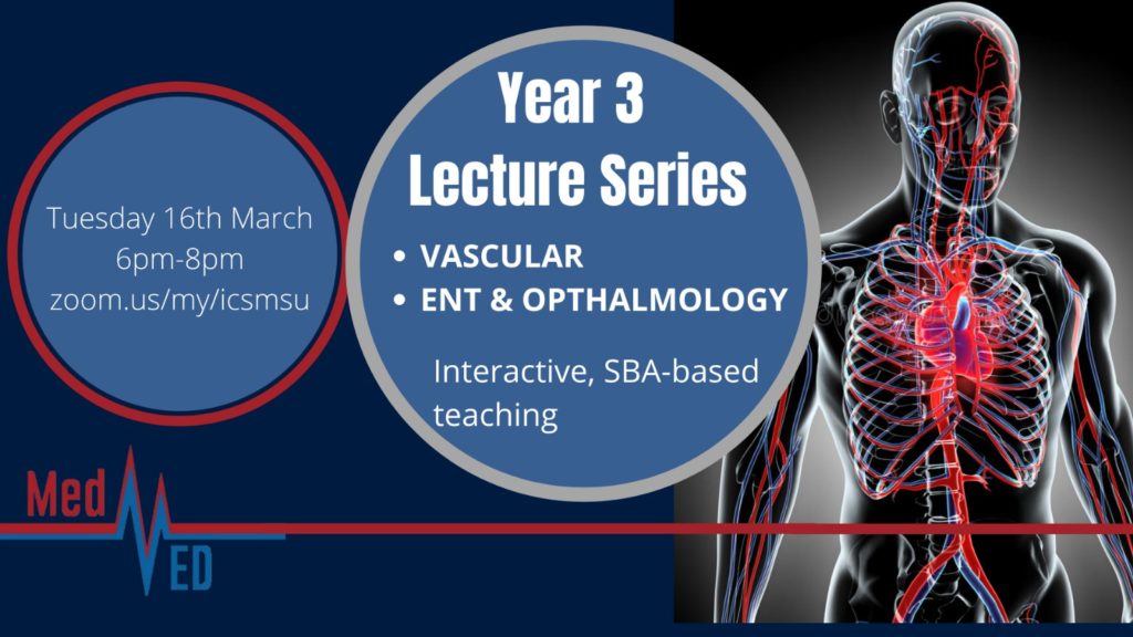 Read more about the article Year 3 Lecture Series: Vascular Disease