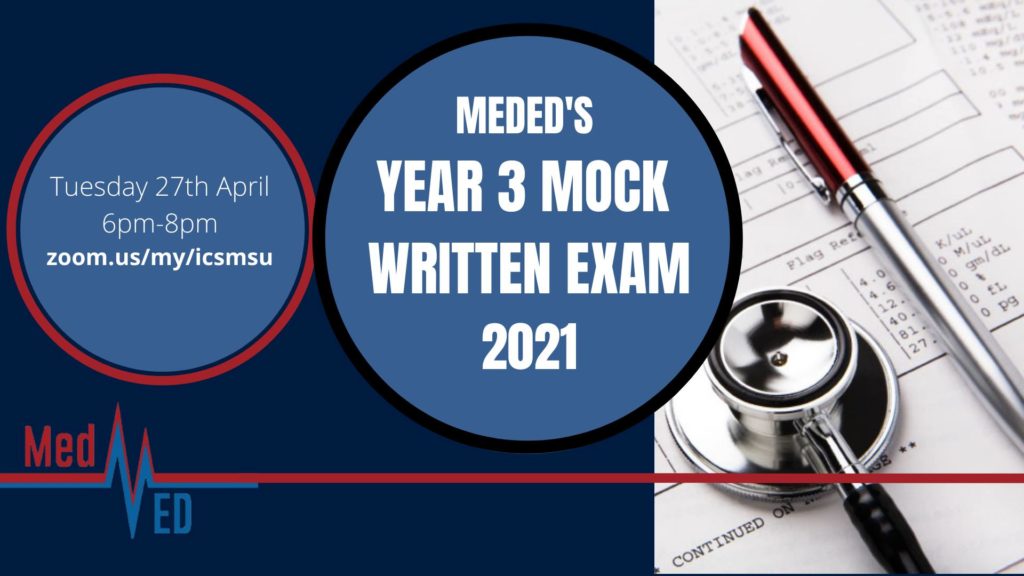 Read more about the article MEDED’S YEAR 3 MOCK WRITTEN EXAM