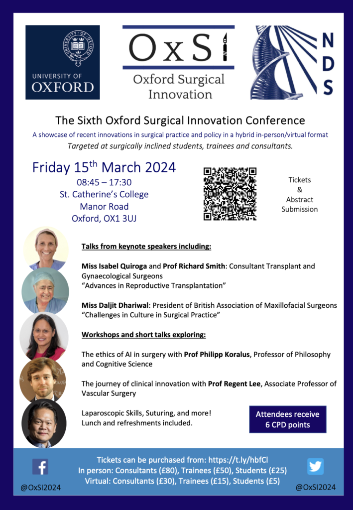 The Oxford Surgical Innovation Conference ICSMSU